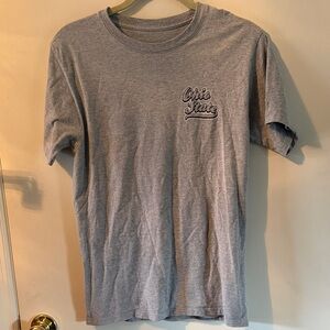 Champion Gray Ohio State Script Short Sleeve Tee